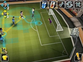 ICD Soccer Moves tactiek op veld iPad iPhone