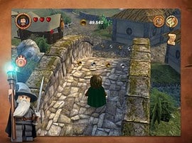 Lego Lord of the Rings Shire iPad iPhone