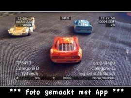 Stop Politie speelgoedauto's iPad