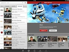 TVVlaanderen opnemen header iPad