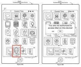 Touch ID patent