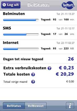 belstatus-telfort-app