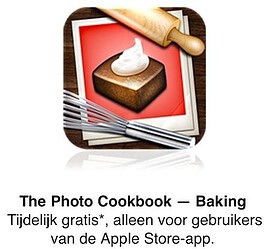 Het Fotokookboek - Bakken - Apple Store