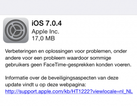 iOS 7.0.4