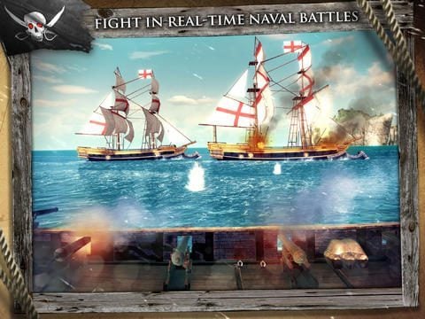 Assassin's Creed Pirates iOS twee schepen