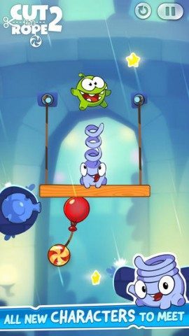 Cut the Rope 2 iPhone Toss