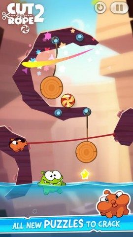 Cut the Rope 2 met water