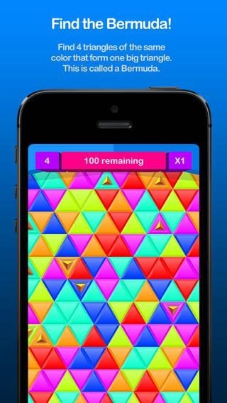 ICS Bermuda iPhone highscore puzzlegame