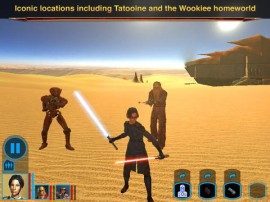 ICS Star Wars KOTOR iPad woestijn