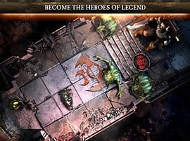 ICS Warhammer Quest iPad iPhone iOS 6