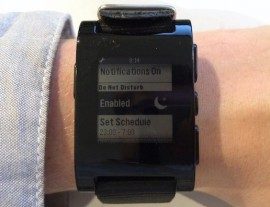 Pebble do not disturb