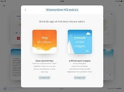Weeronline HD iPad nieuwe pakketten