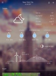Yahoo Weer animaties iPad