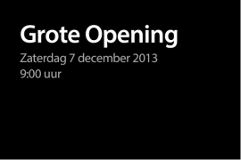 Grote opening Apple Store Haarlem