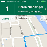 Beste navigatie-apps iPhone Google Maps