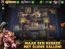 Dungeon Keeper uitgezoomde kerker