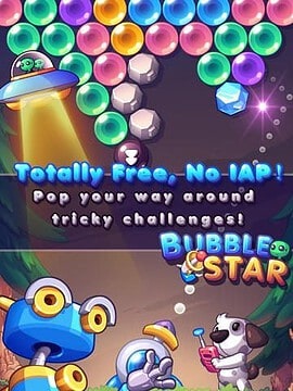 ICS Bubble Star Saga iPad iPhone