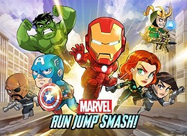 ICS Marvel Run Jump Smash iPad iPhone