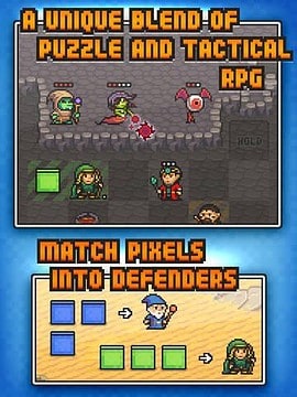 ICS Pixel Defenders Puzzle iPad iPhone