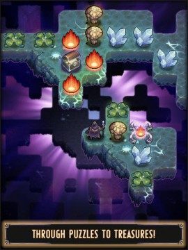 ICS Wizard Quest iPad iPhone match 3