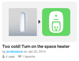 IFTTT Netatmo