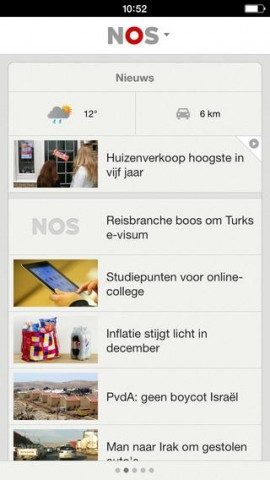 NOS overzicht nieuwspagina