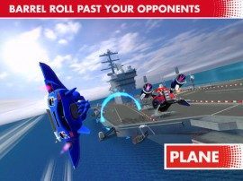 Sonic All-Stars Racing iPad vliegen