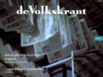 De Volkskrant Select iPad iPhone app