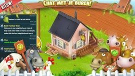 Hay Day chatten met de buren