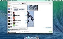 Messenger for Telegram Mac OS X