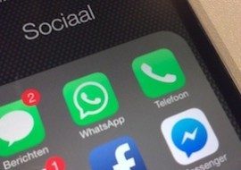 WhatsApp Telefoon spotlight