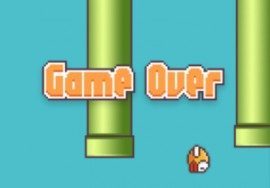 Flappy Bird game over