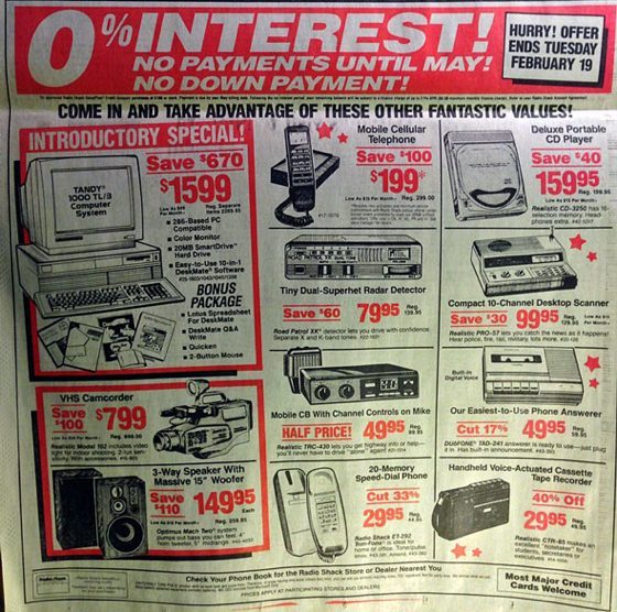 radio shack