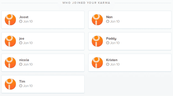 who-joined-your-karma