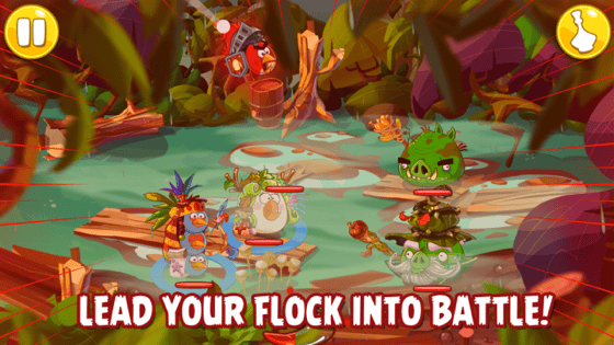 Angry Birds RPG gevechten Epic