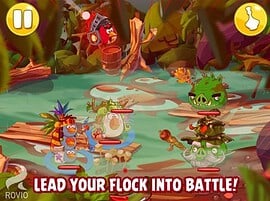 ICS Angry Birds Epic groen screenshot