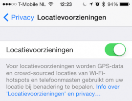 Locatievoorzieningen iOS 71 teaser