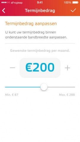 Mijn Eneco termijnbedrag