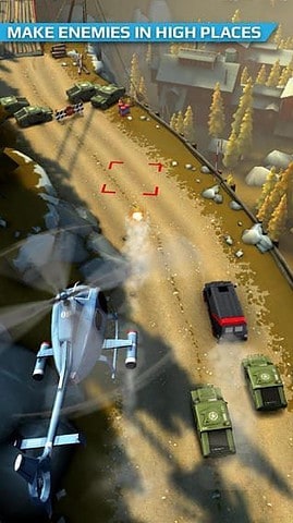 Smash Bandits Racing helikopter achtervolging
