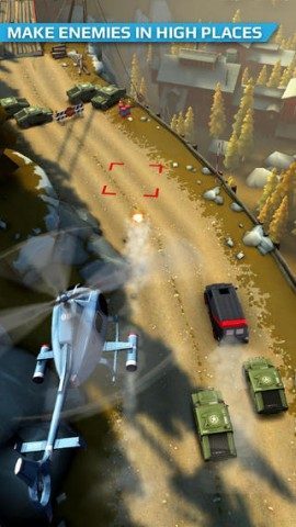 Smash Bandits Racing helikopter achtervolging