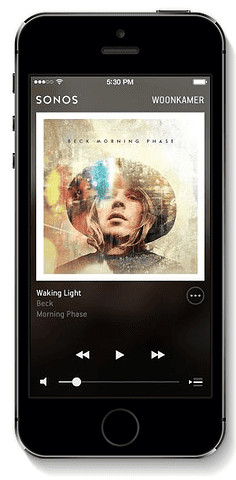 Sonos iOS 7 design