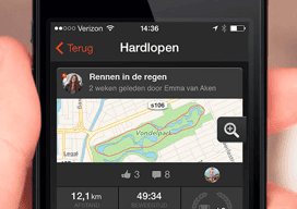 Strava GPS running and cycling