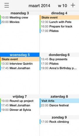 Supercal 2 agenda-app witte header