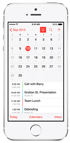 iOS 7.1 agenda