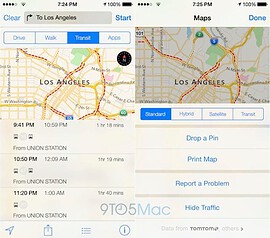 iOS 8 Apple Maps