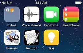 iOS 8 iconen teaser