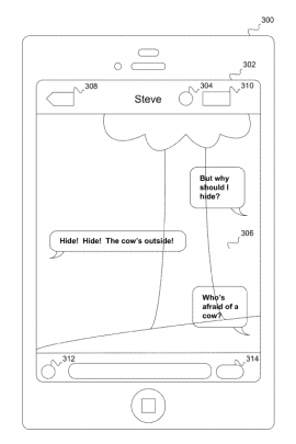 sms camera apple patent