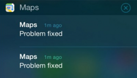 Apple Maps notificaties teaser