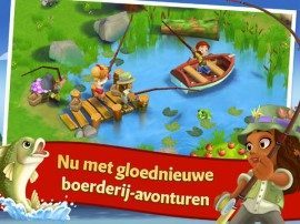 FarmVille 2 vissen in vijver