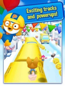 ICS Pororo Penguin Run iPad iPhone